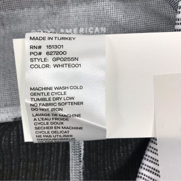 GOOD AMERICAN Seamless Wide Rib Leggings Women Sz 1/2 Athletic Outdoor Yoga NWT - Picture 10 of 11